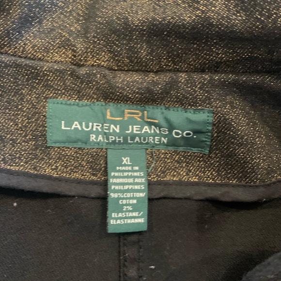 Ralph Lauren Black and Gold Jacket - Picture 8 of 9